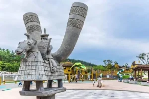 Vui chơi tại công viên Gaya theme