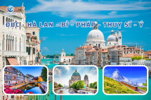 Đức – Hà Lan – Bỉ – Pháp – Thuỵ Sĩ – Ý 10 Ngày 9 Đêm