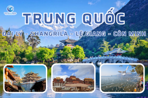 Hà Nội – Đại Lý – Shangrila – Lệ Giang – Côn Minh 6 Ngày 6 Đêm