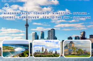 Liên Tuyến Canada – Mùa Thu Vàng 11 Ngày 10 Đêm