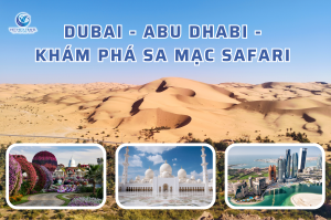 Hà Nội – Dubai – Abu Dhabi – Khám Phá Sa Mạc Safari 6 Ngày 5 Đêm