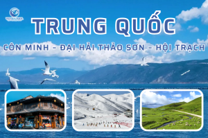 Côn Minh – Đại Hải Thảo Sơn – Hội Trạch 4 Ngày 3 Đêm