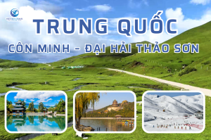 Côn Minh – Đại Hải Sơn 4 Ngày 4 Đêm (No Shop)